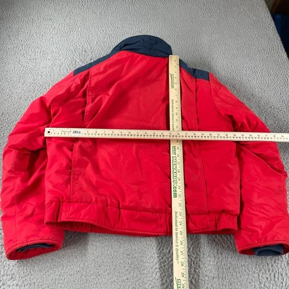 VTG The North Face Quallofil Jacket Puffer Ski Color Block Men L Fit M *Flaws - Picture 13 of 16